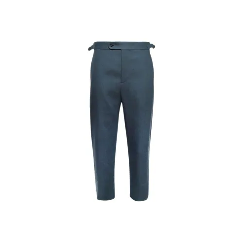 BODE Повседневные брюки унисекс синий зеленый