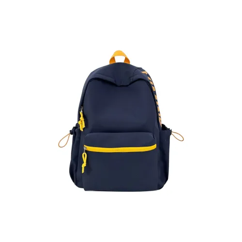 Single Warehouse Нейлон Рюкзак Унисекс Желтый Красный Синий Черный Белый