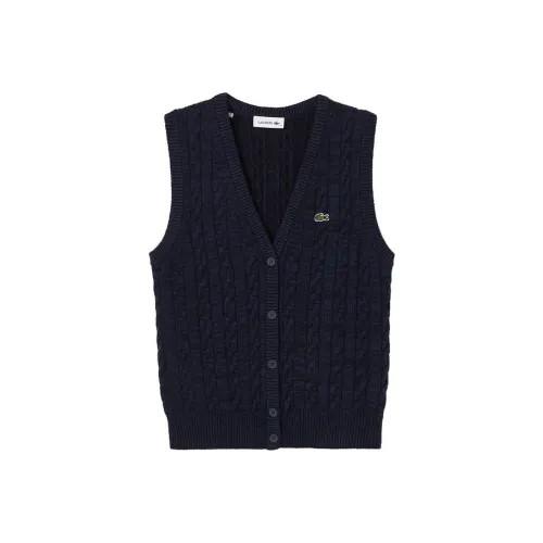 LACOSTE Майка Женская Темно-Синяя