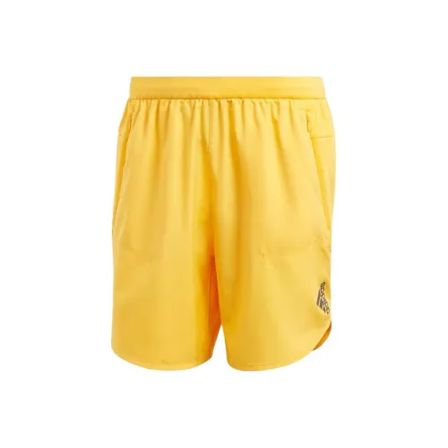Adidas Дизайнерские Шорты для Тренировок Повседневные Шорты Мужские Желтые
