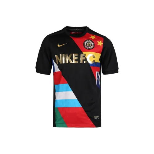 Nike Черная Мужская Футбольная Джерси