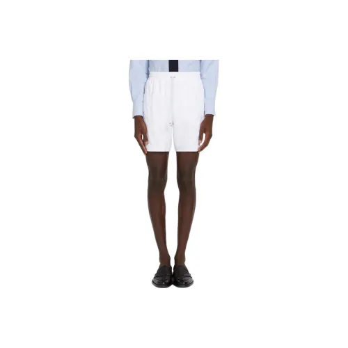 THOM BROWNE Белый Мужские спортивные шорты