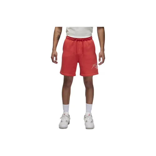 Jordan Brooklyn Fleece Повседневные шорты Мужские Красные