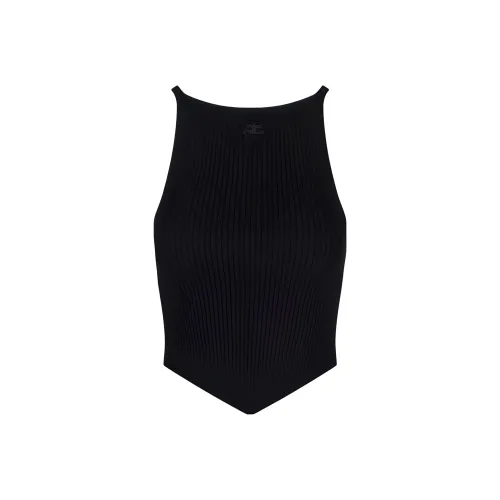 COURREGES Черные Женские Майки