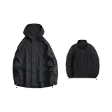 Чёрный + Polar Fleece (полярный флис) подкладка