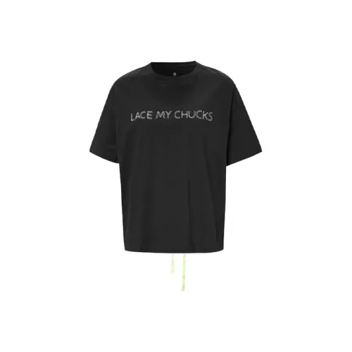 Конверс Черные Женские Футболки