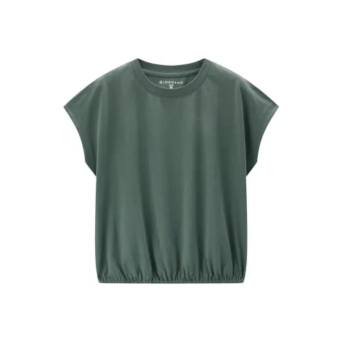 Giordano Летняя рубашка с рукавом летучей мыши женская