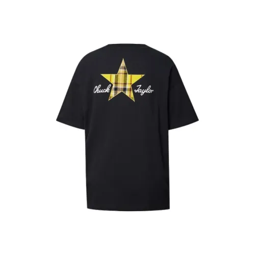 Конверс PHP 10 Рукав с оборванным плечом T-рубашка Женская Черная