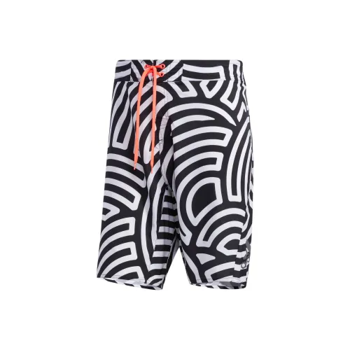 Adidas Пляжные шорты Мужские Черный Белый