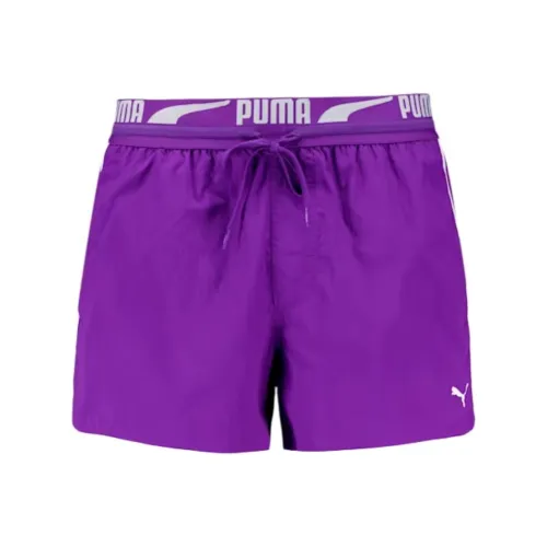 PUMA Плавательные шорты Мужские Фиолетовые