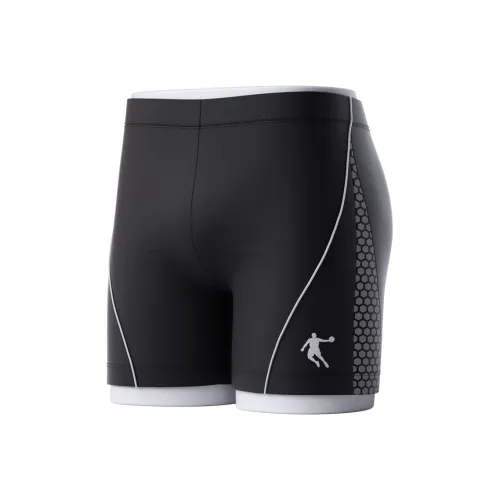 QIAODAN Плавательные шорты для тренировок и гонок Мужской Черный