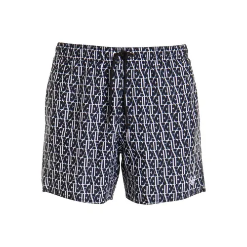 EMPORIO ARMANI Пляжные шорты Мужские Черные