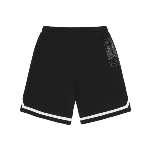 Lee X Дракон Шар Co Фирменный черный Унисекс Баскетбольные шорты
