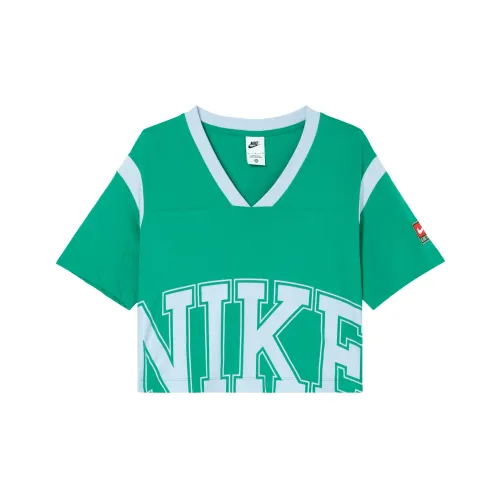 Nike CROP TOP Женские Sea GOD Зеленый
