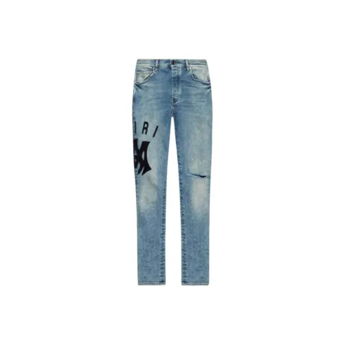 AMIRI Men's Blue Jeans AMIRI Мужские синие джинсы