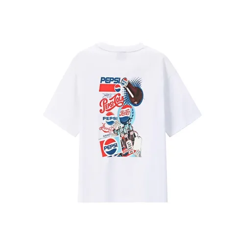 361° x Pepsi T-рубашка Женская Белая