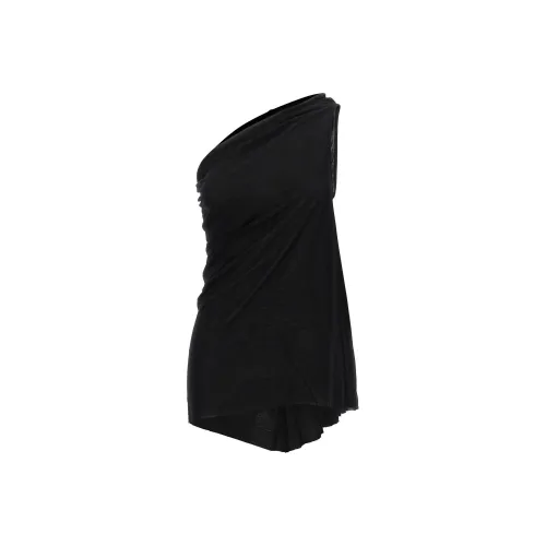 RICK OWENS Черные Женские Майки