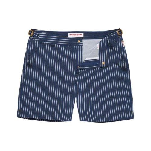 Orlebar Brown Пляжные шорты Мужские Синие