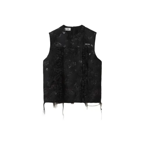 MIU MIU Черные Женские Майки