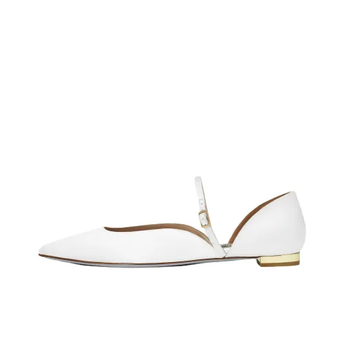 AQUAZZURA Bellezza Повседневная обувь Женская Белая