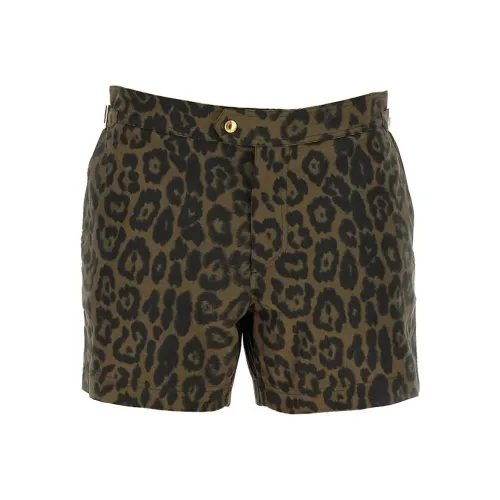 TOM FORD Повседневные шорты Мужские Коричневые