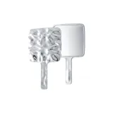 Гальванизированный Водная рябь Большой Рекомендуемый размер Макияж Зеркальце