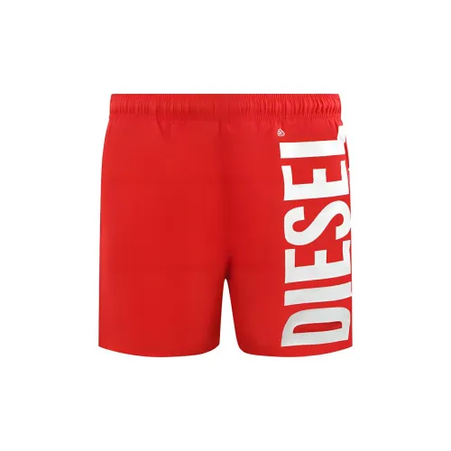 DIESEL Плавательные шорты Мужские Красные
