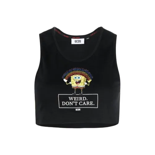 GCDS Черные Женские Майки