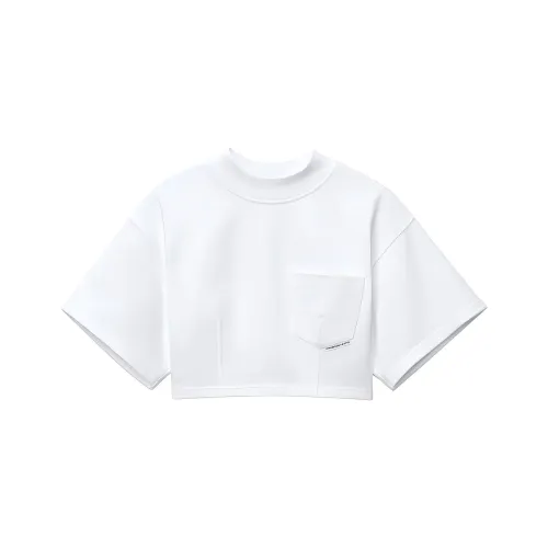 alexander wang Белый Женские Короткие Топы