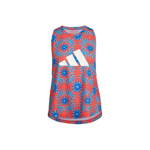 Adidas x FARM RIO Тренировка Майка Майка Женская Ярко-Красная