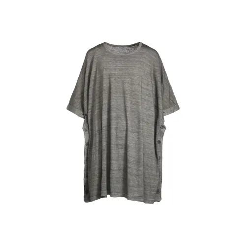 Yohji Yamamoto T-рубашка Женская Темно-серая
