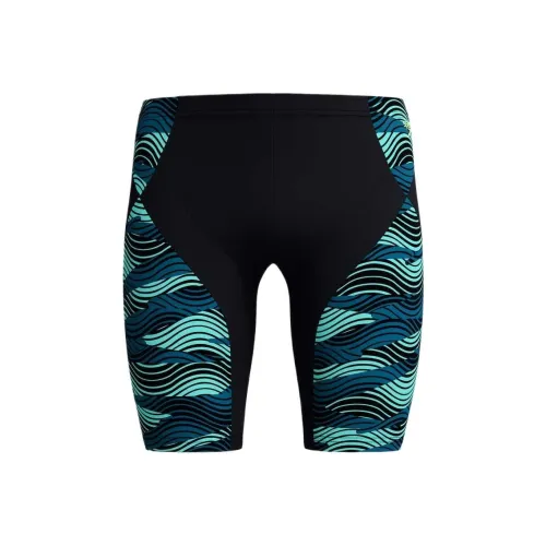 Speedo ENDURANCE+MaxCompression Плавки Мужские Черный Синий Зеленый