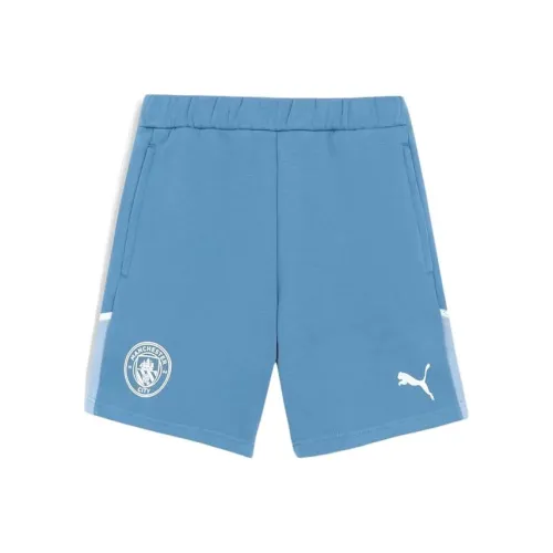 PUMA Manchester City's Home Jersey Collection Синие Мужские Повседневные Шорты
