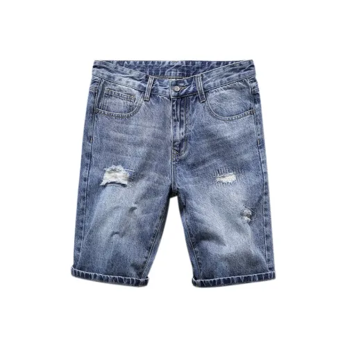 JUCY JUDY Синий Унисекс Джинсовые шорты
