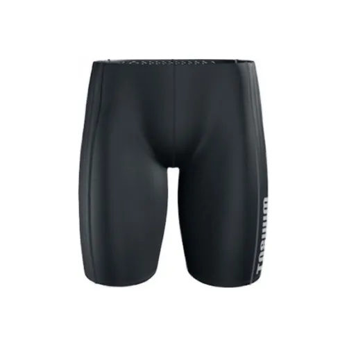 TOSWIM Плавательные шорты Мужские Черный Серебряный