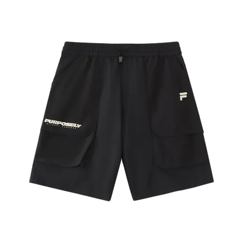 FILA FUSION Глубокий Черный Мужские Повседневные Шорты