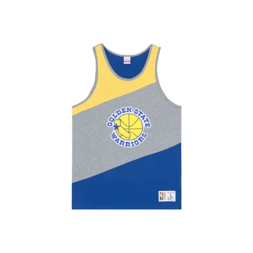 MITCHELL NESS Баскетбольная Джерси Унисекс Синий Серый Многоцветный