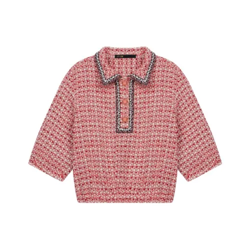 Maje Красный Женские Короткие Топы