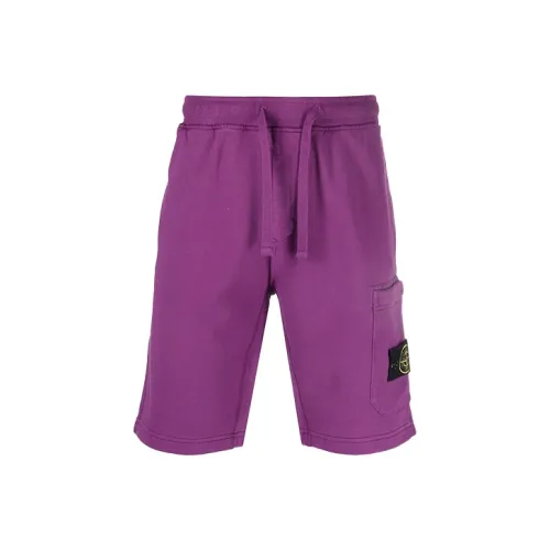 Stone Island Фиолетовый Мужские спортивные шорты