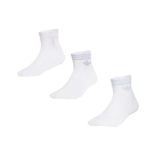 Adidas Originals Носки Crew Женские 3 упаковки белые