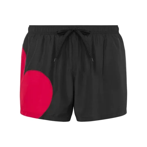 MOSCHINO Плавательные шорты Мужские Черные