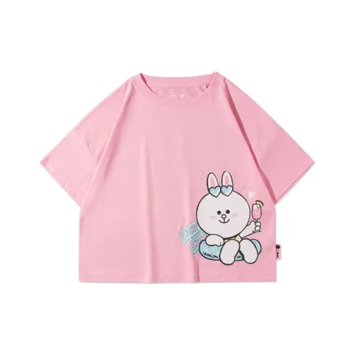 LINING x LINE FRIENDS Спортивная коллекция Fashion CROP TOP Женские
