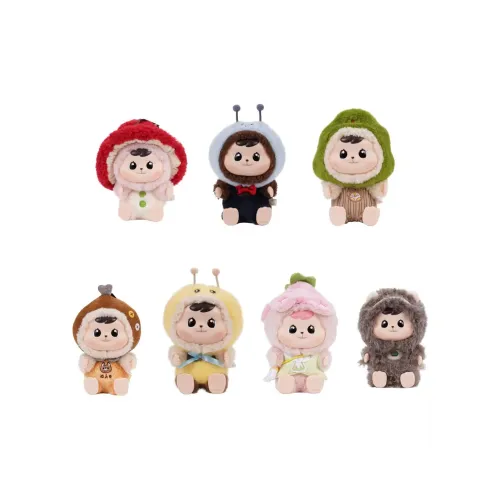 CQTOYS Bao AO Sen'yoo CLUB Collection Плюшевый Слепые коробки Один Mystery Коробка Целая коробка 6 шт