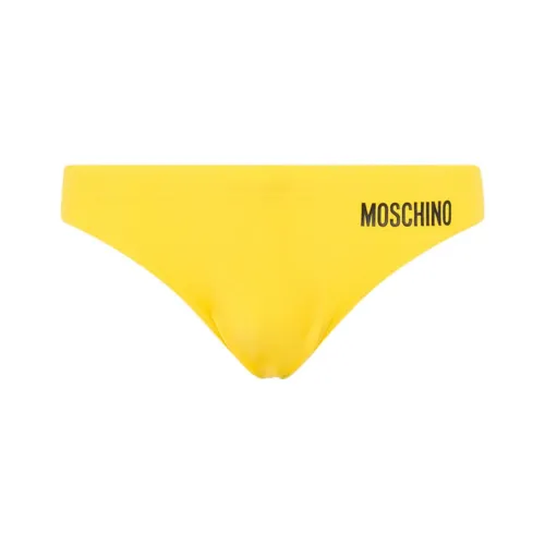 MOSCHINO Плавательные шорты Мужские Желтые