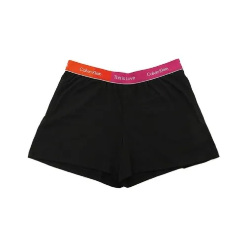Calvin Klein Черные Мужские Повседневные Шорты