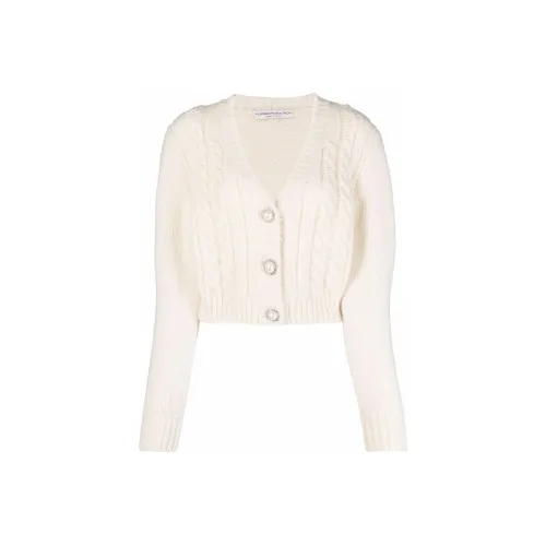 Alessandra Rich SS22 Свитер Женский Белый