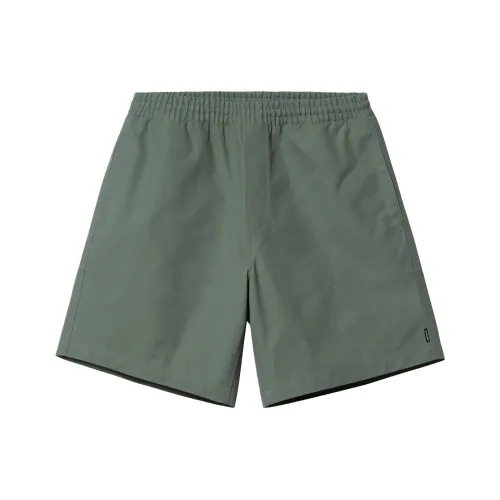 Carhartt WIP SS24 Madock Short Casual Shorts Men's Green Кархарт WIP SS24 Madock Короткие Повседневные Шорты Мужские Зеленые