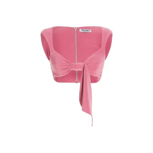 The Attico Майка Женская Розовая