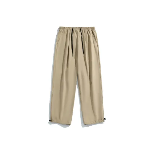 BAIJUAN Повседневные брюки Унисекс Хаки