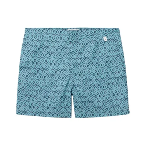 MR P Men's Blue Swim Trunks